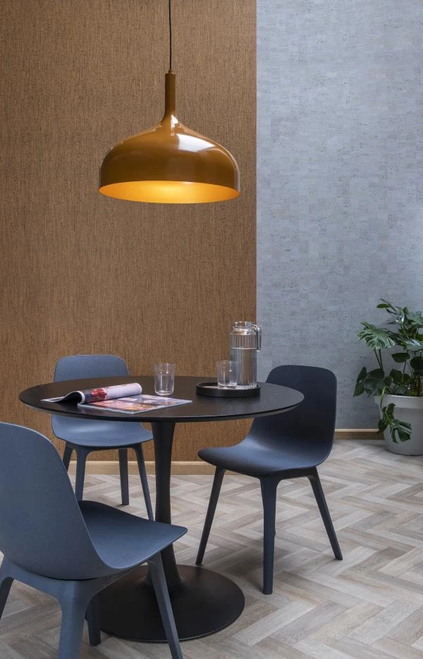 Lucide ROZALLA - Hanglamp - Ø 50 cm - 1xE27 - Okergeel - sfeer 1